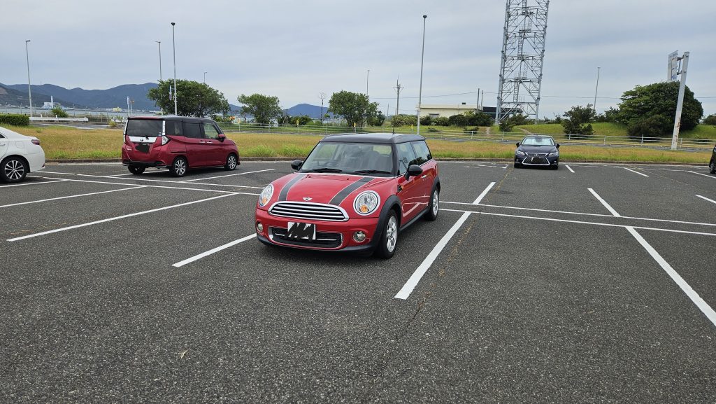 mini clubman r55 フロントビュー